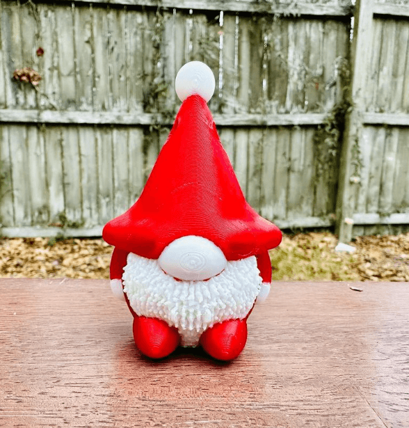 Adorable Gnome Christmas Ornament 3d model