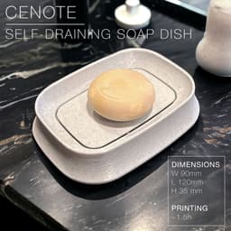 CENOTE | Self-Draining Soap Dish 3d model