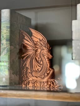 Dragon Bookend: Support-free 3d model