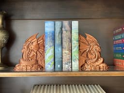 Dragon Bookend: Support-free 3d model
