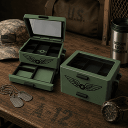 Personal Effects Box – 3D Printable Storage Case 3d model
