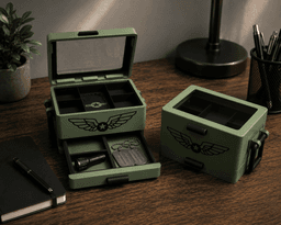 Personal Effects Box – 3D Printable Storage Case 3d model