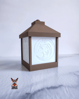 Modular Temple Lantern 3d model