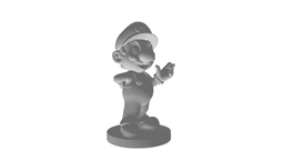 Mario with base plate 3d model