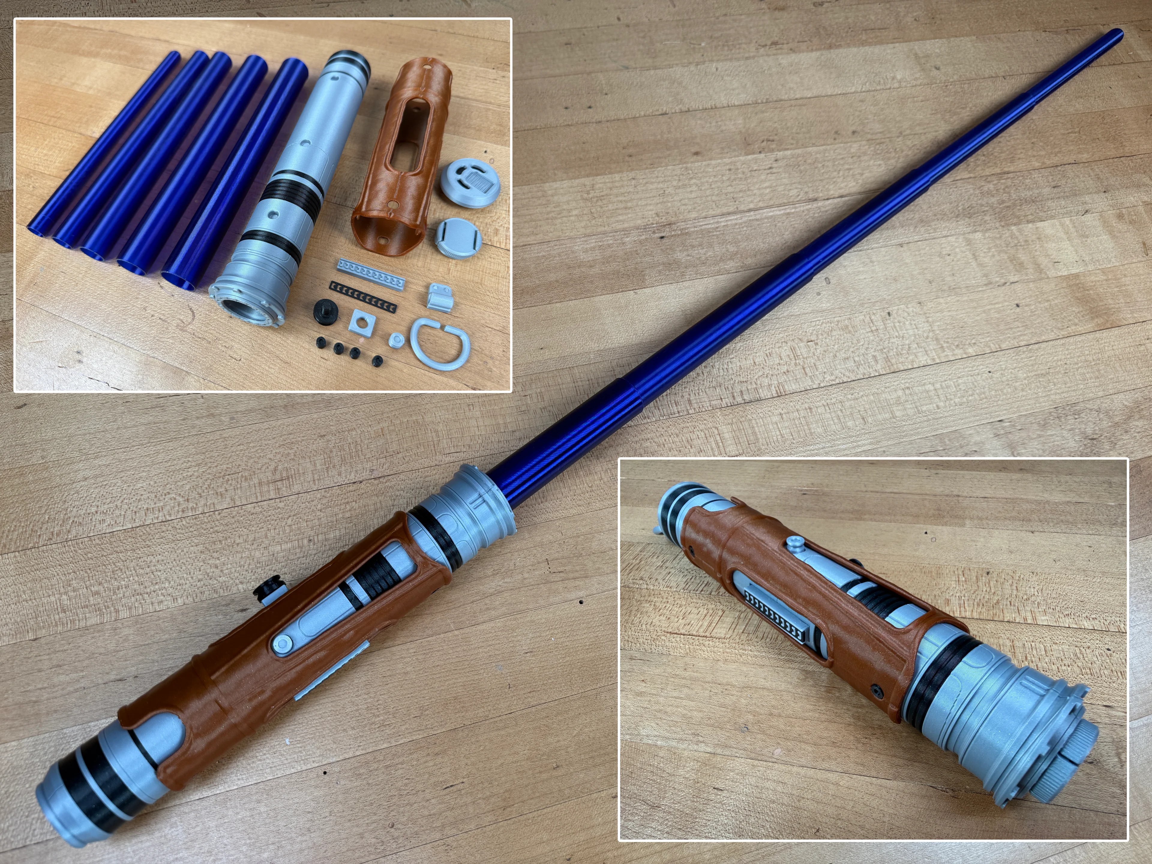 Devon Izara's Collapsing Lightsaber 3d model