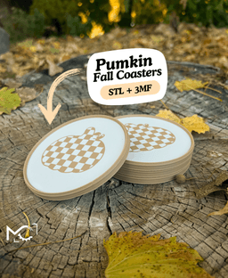 FallPumkinCoasters 3d model