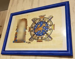 Decorative picture frame A3 3d model