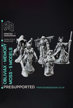 Obliviax - Goblin Anarchist - Faywild Vs Shadowfell 2 - PRESUPPORTED - Illustrated and Stats - 32mm 3d model