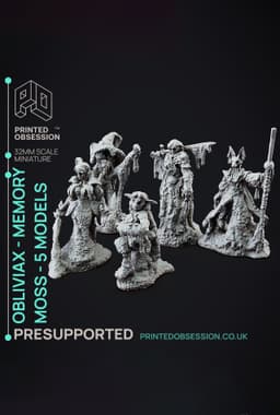 Obliviax - Goblin Anarchist - Faywild Vs Shadowfell 2 - PRESUPPORTED - Illustrated and Stats - 32mm 3d model