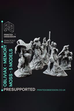 Obliviax - Goblin Anarchist - Faywild Vs Shadowfell 2 - PRESUPPORTED - Illustrated and Stats - 32mm 3d model
