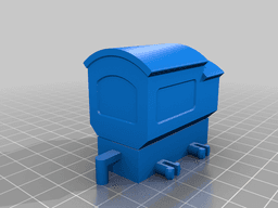 Train - Caboose 3d model