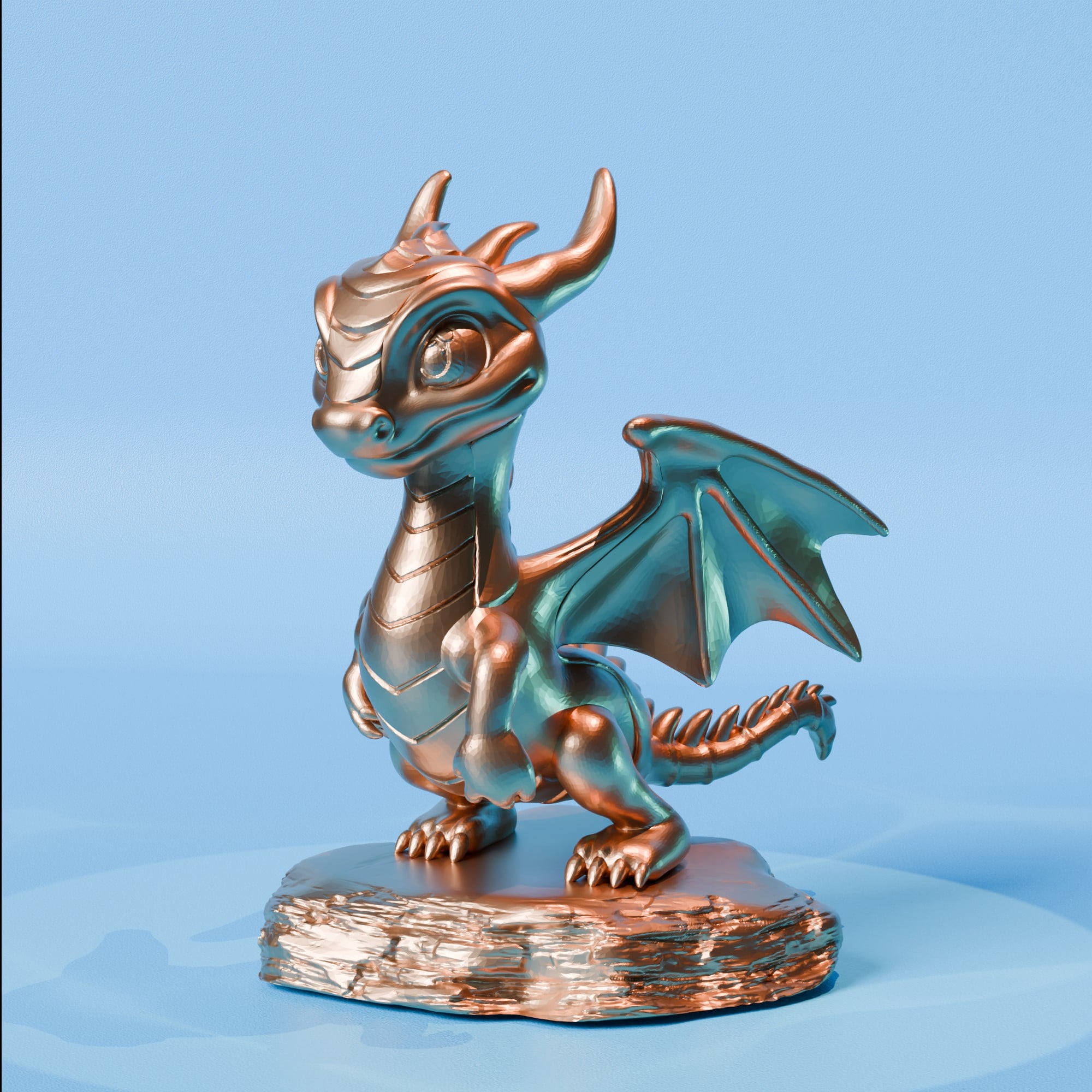 Cute Dragon 3d model