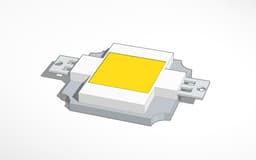 LED Flood Light - 10W White 3d model