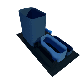 porta canetas Home Office 3d model