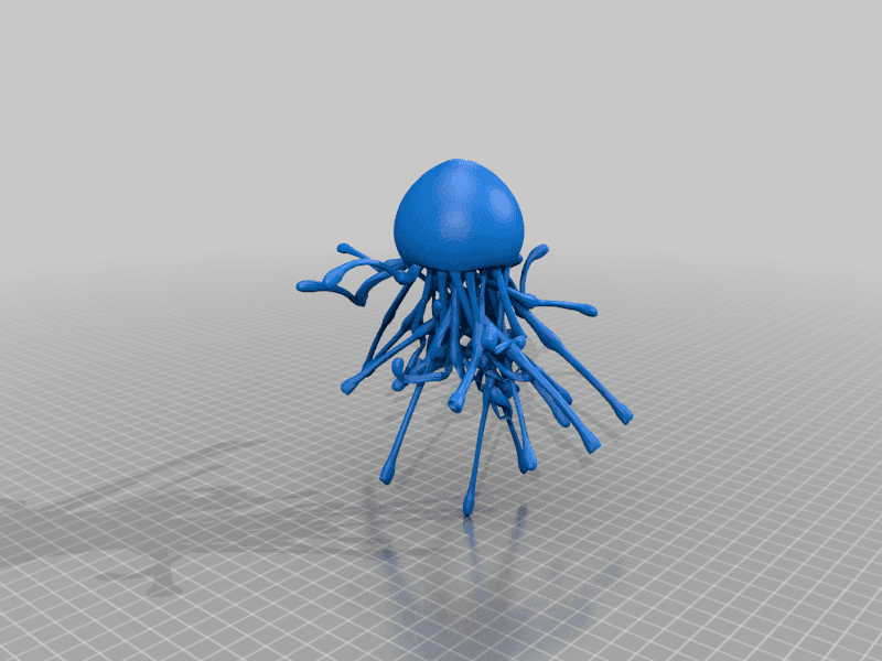 medusa - qualle 3d model