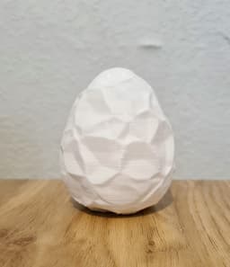 Crumpled (Easter) Egg 3d model