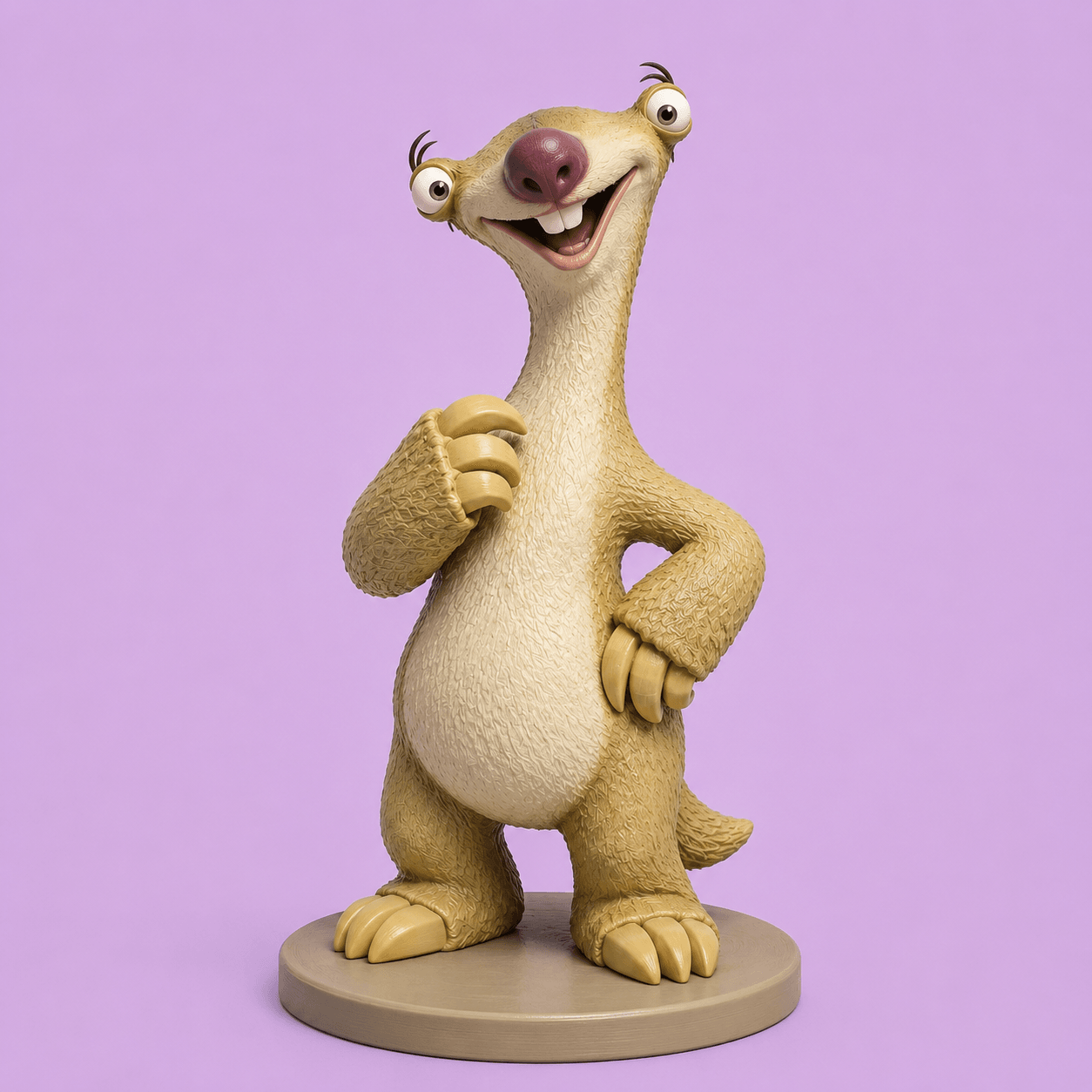 SID CHIBI STL – ICE AGE FAN ART COLLECTIBLE FIGURE 3d model