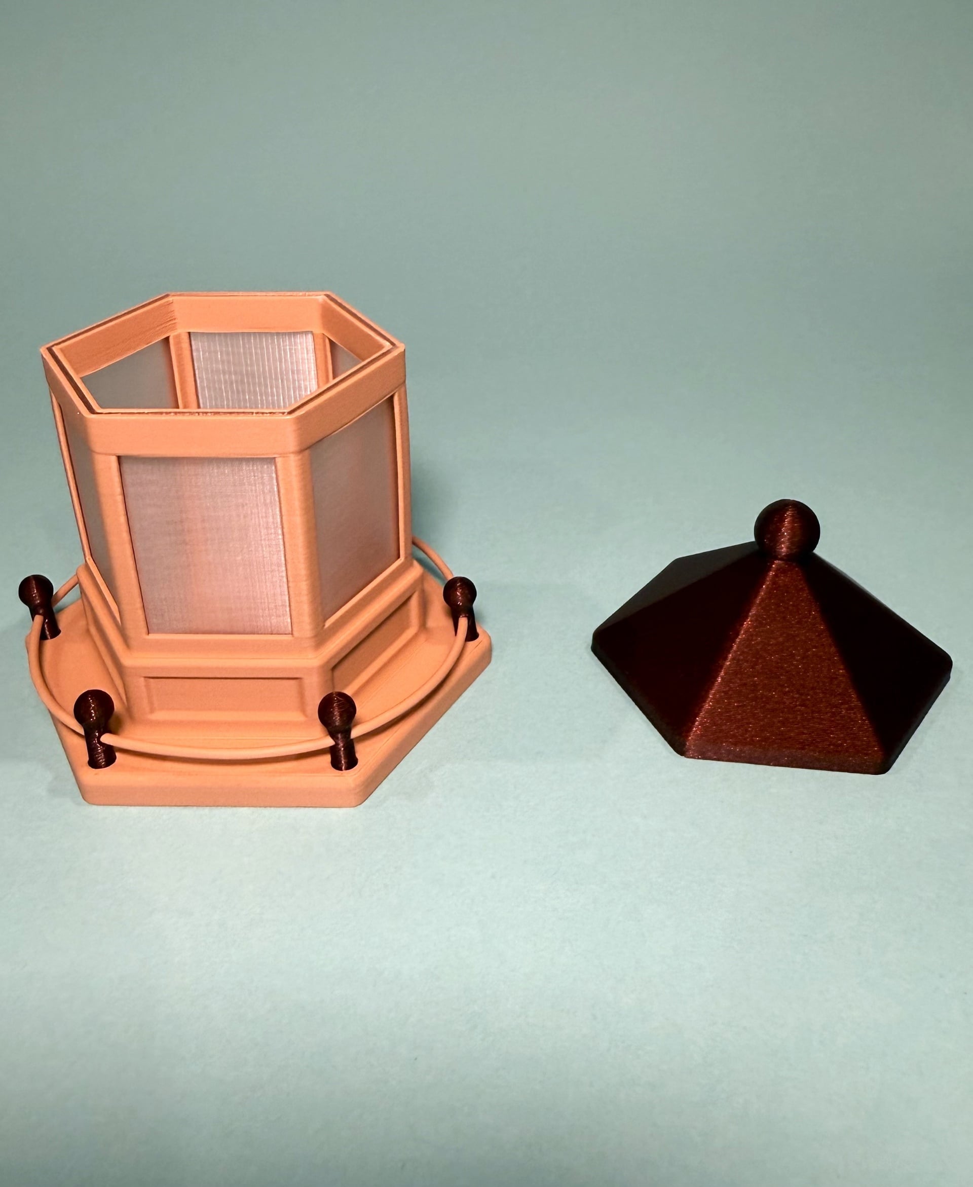 Lighthouse LED Tea Light Decoration 3d model