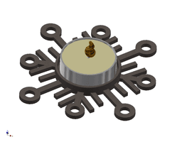 Candle Holder Decoration 3d model