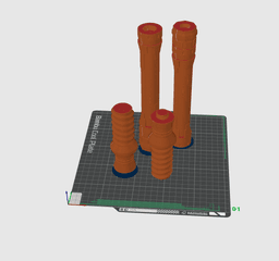 Pool Noodle Double Saber 4 3d model