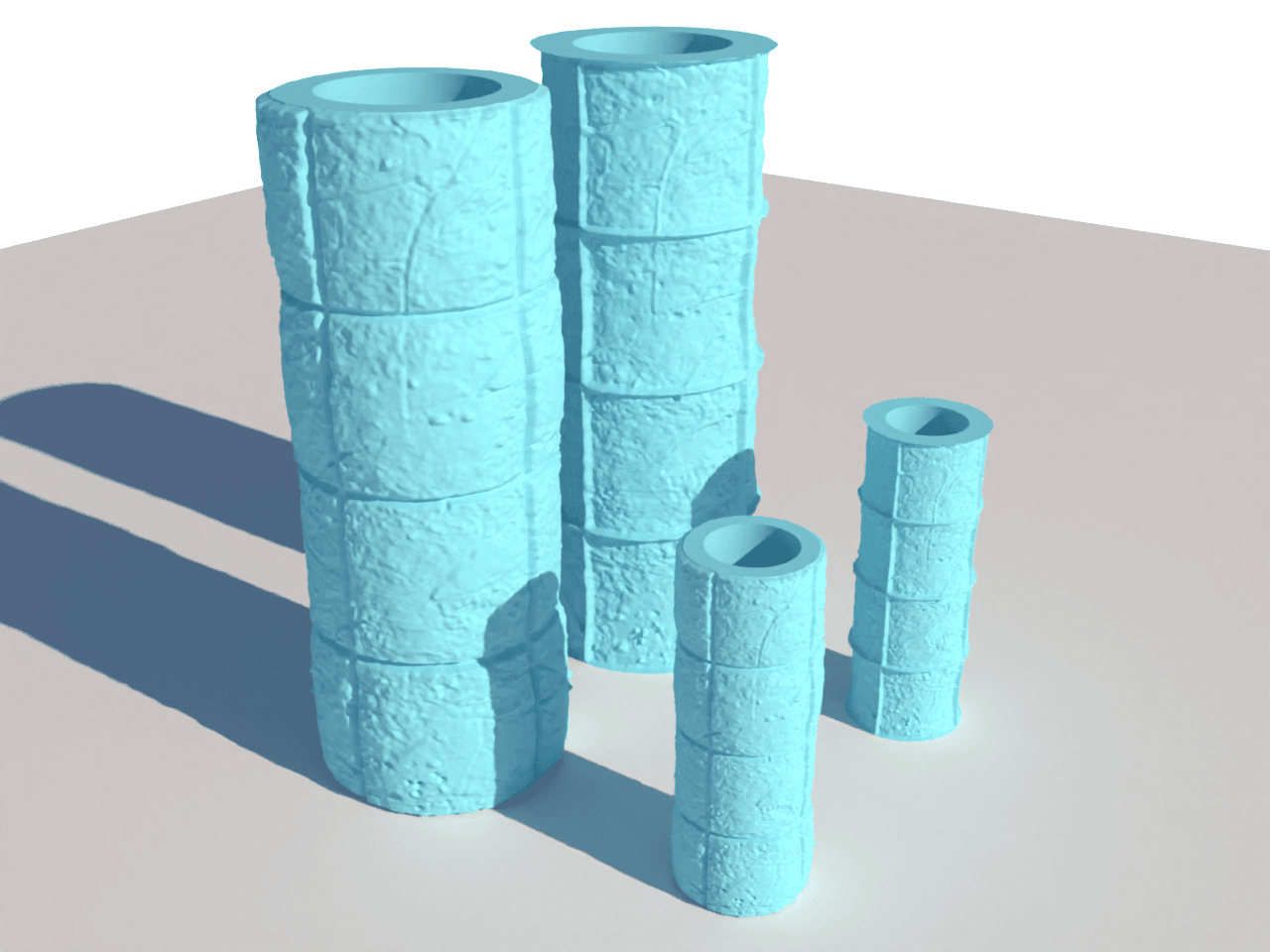 Texture Roller - Tile A - Free Pack 3d model