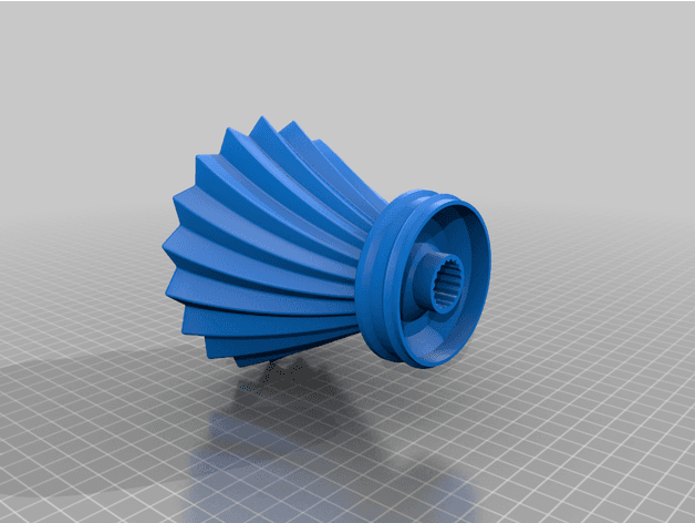 Protopasta 3D Printable Coffee Pour Over Stand Assembly 3d model