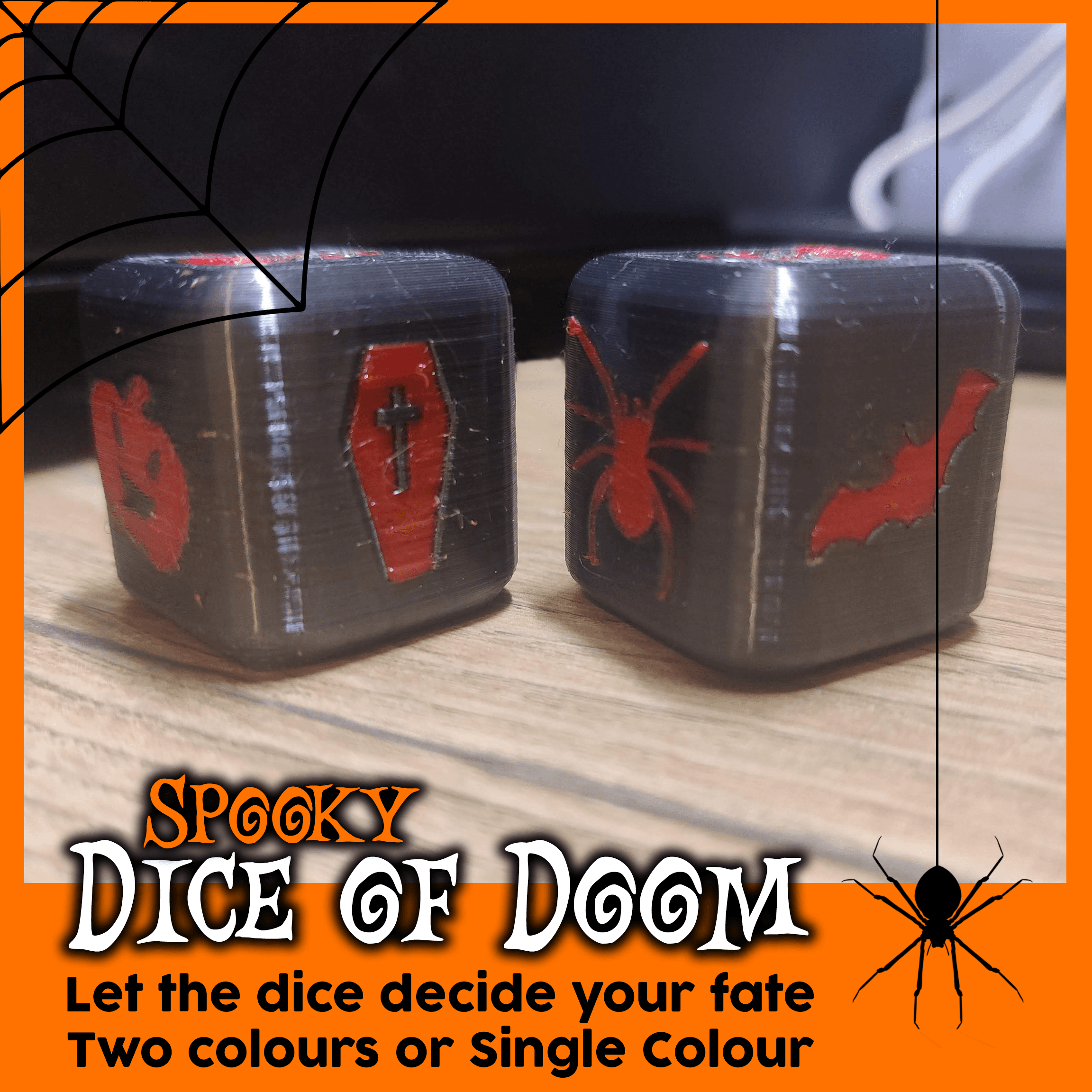 Spooky Dice of Doom 3d model