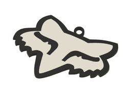 Keychain: Fox III 3d model