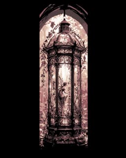 The light on the path through the fantasy woods - Fairy Lanterns set of bookmarks 3d model