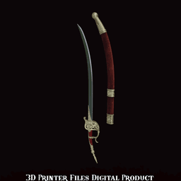 Fantasy Lea Monad Cosplay Rose Sword Lies of P Overture 3d model