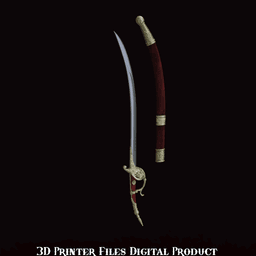 Fantasy Lea Monad Cosplay Rose Sword Lies of P Overture 3d model