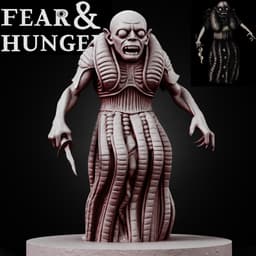 FEAR AND HUNGER HAG TABLETOP D&D RPG miniature figurine – scale STL Fan Art 3d model