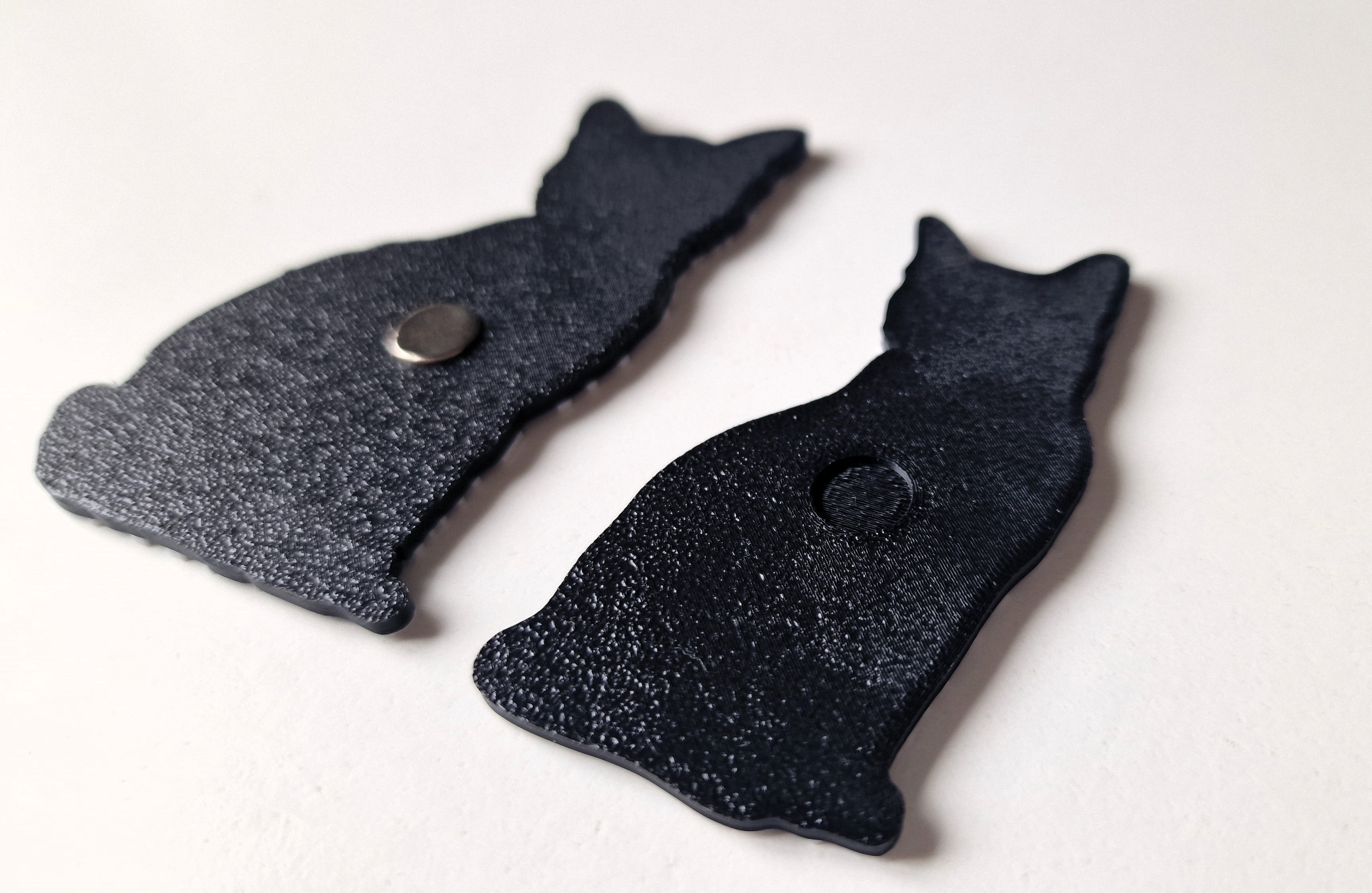 Scottish Fold keychain+magnet 3d model