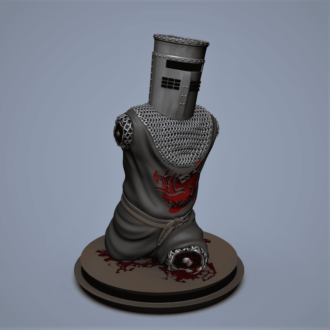 Black Knight -Monty Python 3d model