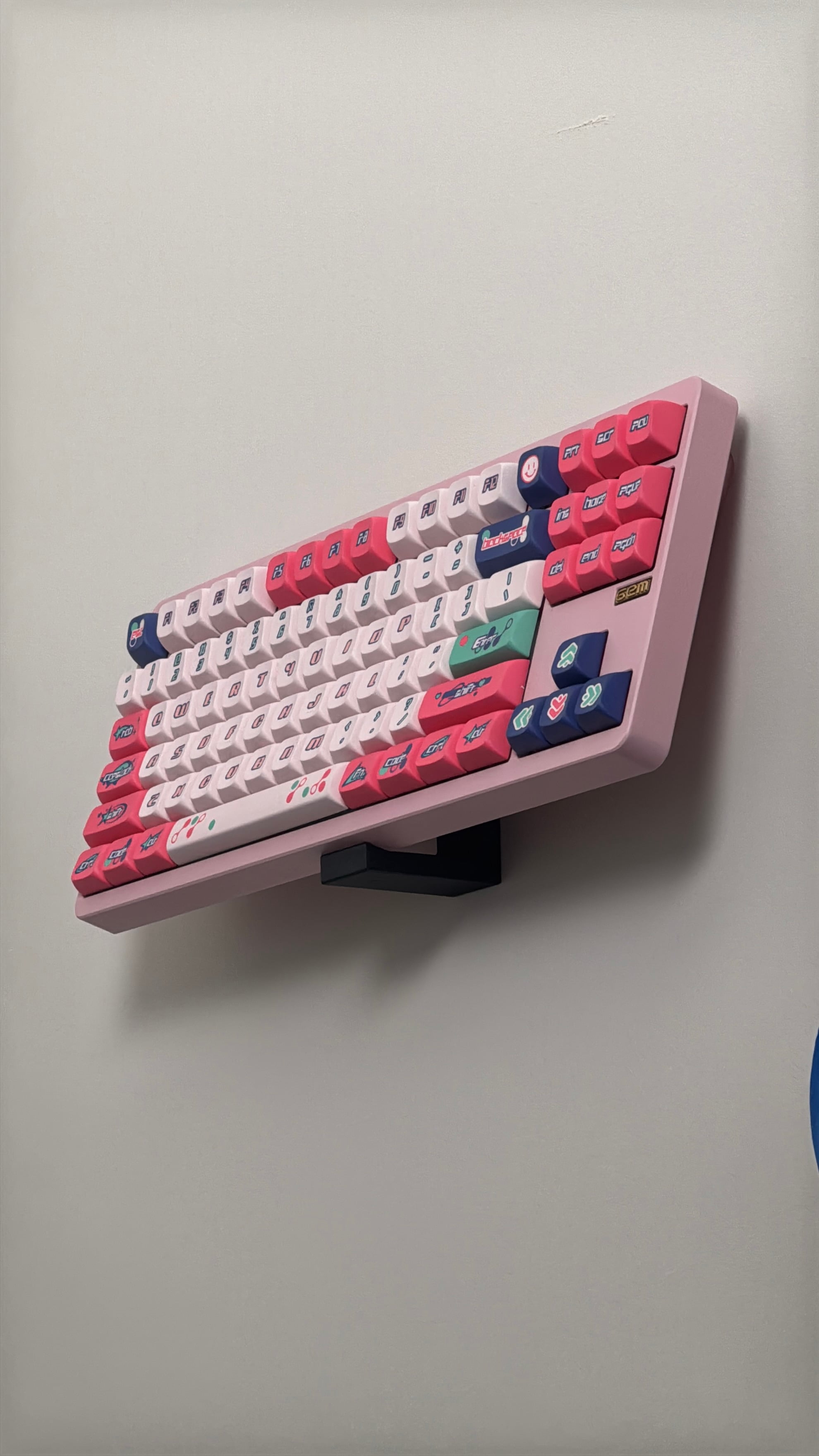 Wall Display Mount for Keyboard Controller & Accessories Holder 3d model