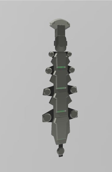 Sandevistan From Cyberpunk Edgerunners 3d model