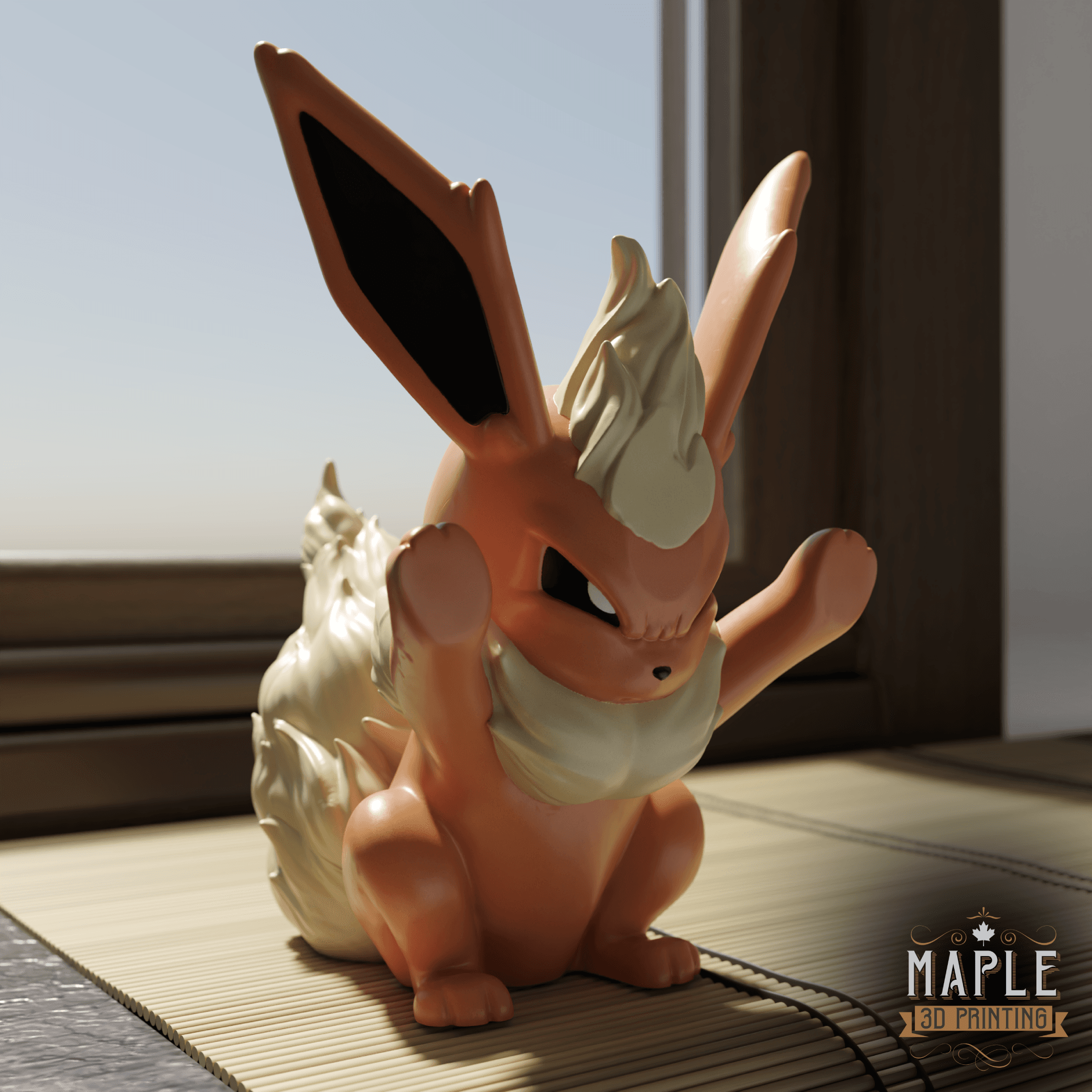 Window Flareon 3d model
