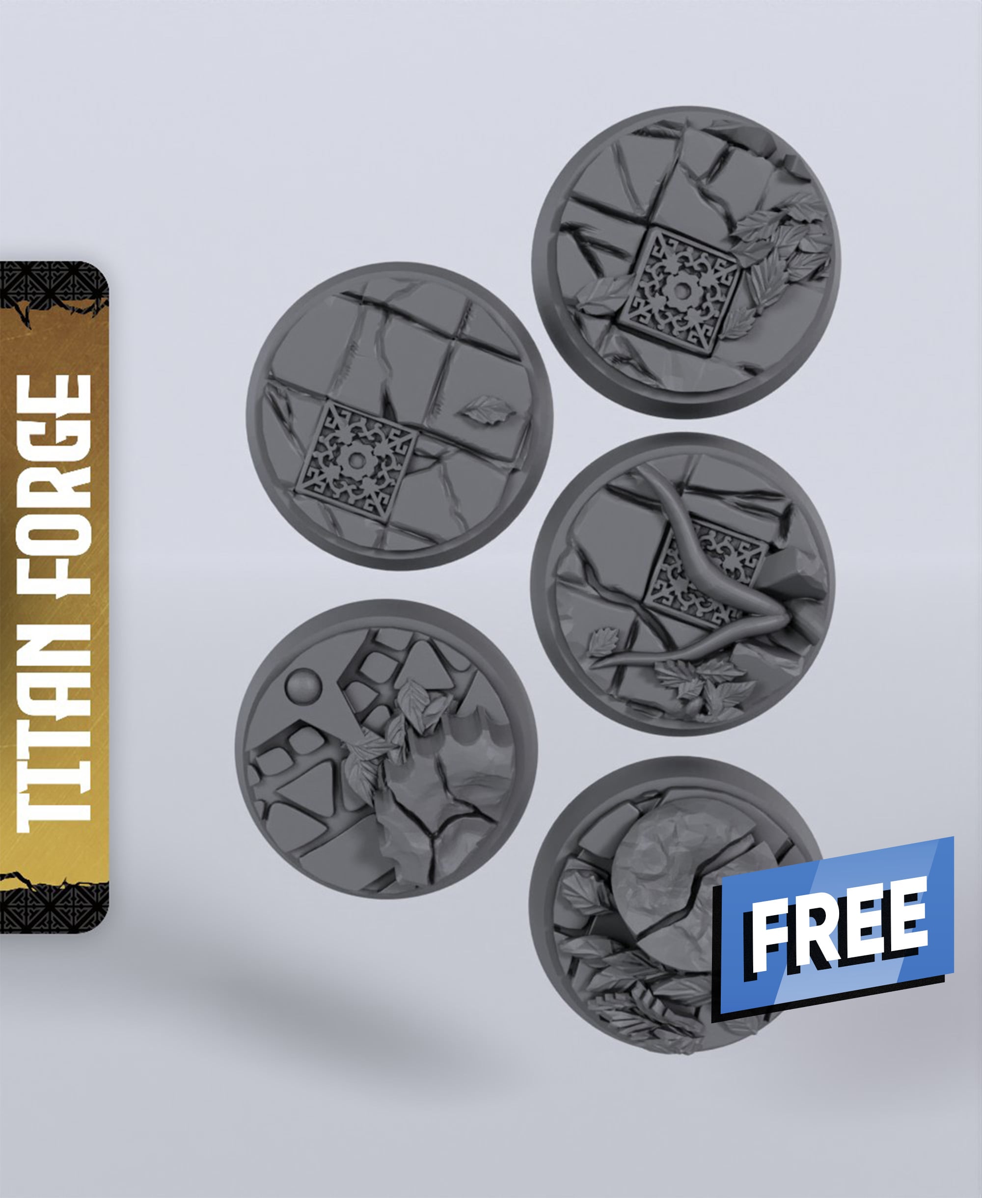 RPG Base Set - With Free Dragon - 5e DnD Inspired for RPG and Wargamers 3d model