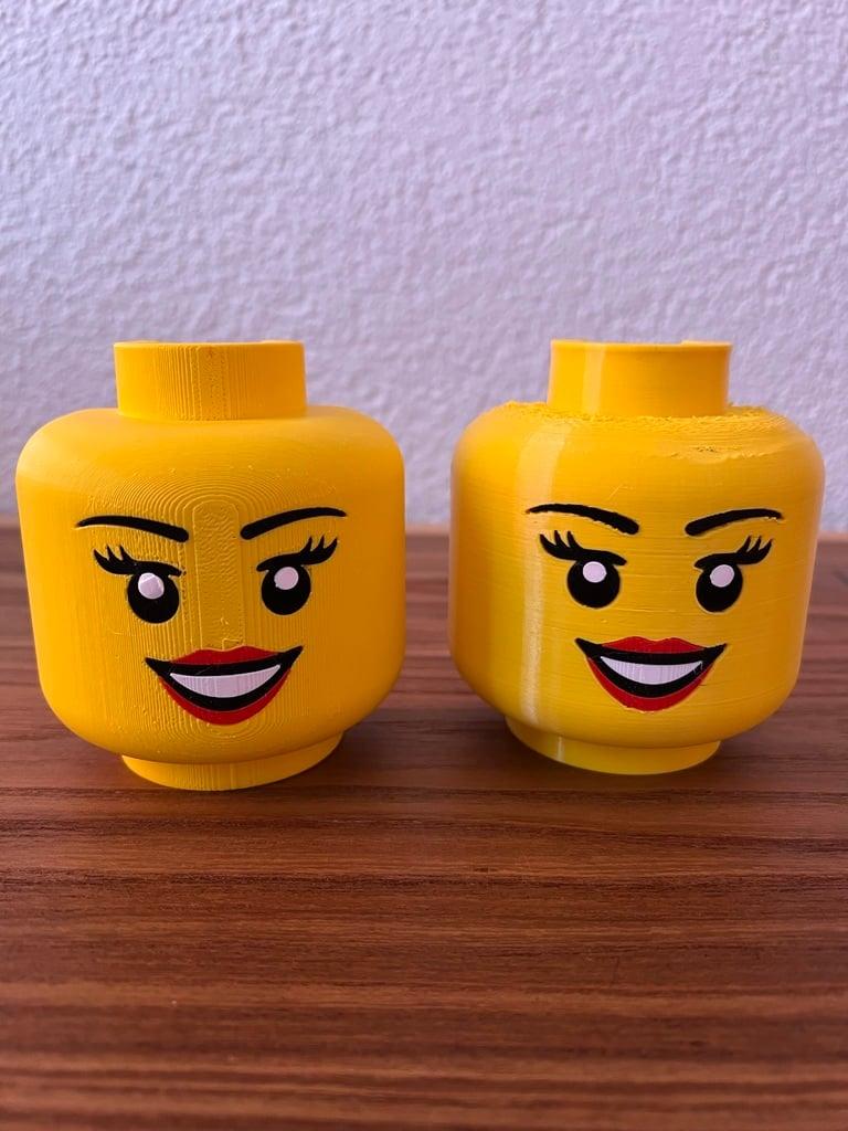 Lego Girl Toilet Paper Holder 3d model