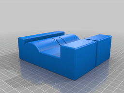 Lego Girl Toilet Paper Holder 3d model