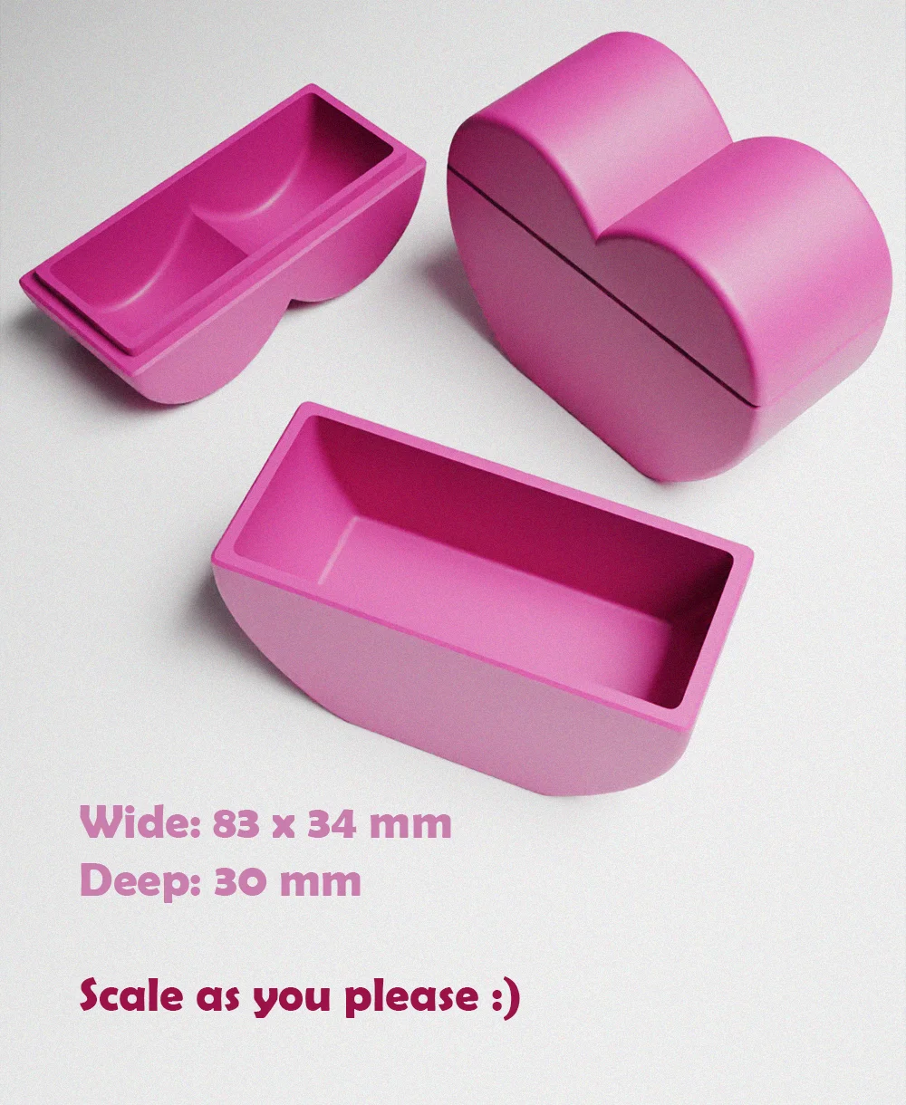 Heart Box 3d model