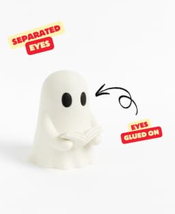 KARL - THE READING GHOST / GHOST WITH BOOK 3d model