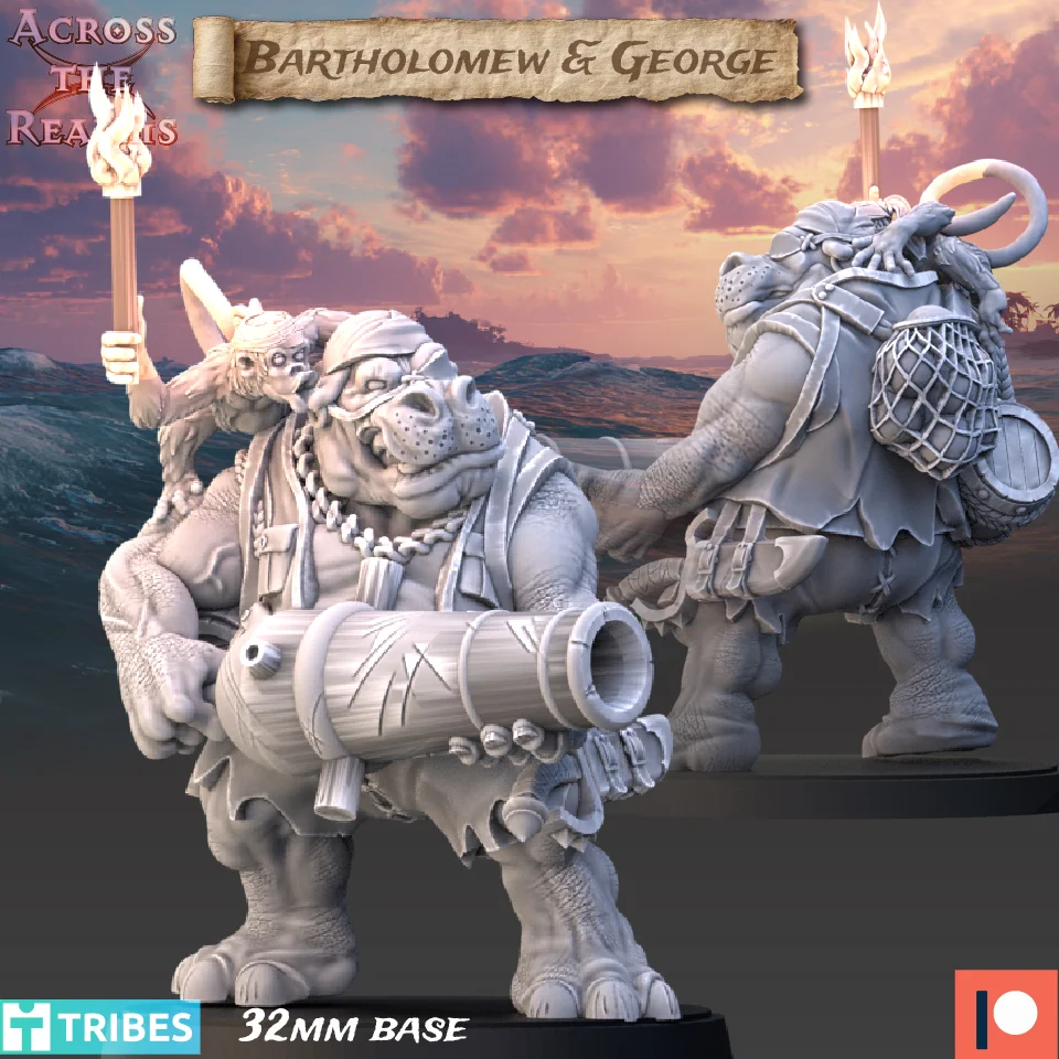 Bartholomew & George 3d model