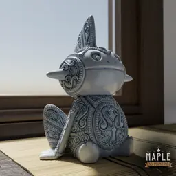259. Marshtomp - Basic & Ornamental 3d model