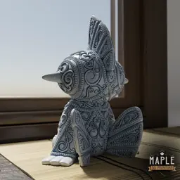 259. Marshtomp - Basic & Ornamental 3d model