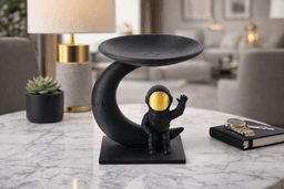 Astronaut Moon Tray – Space-Themed Stand 3d model