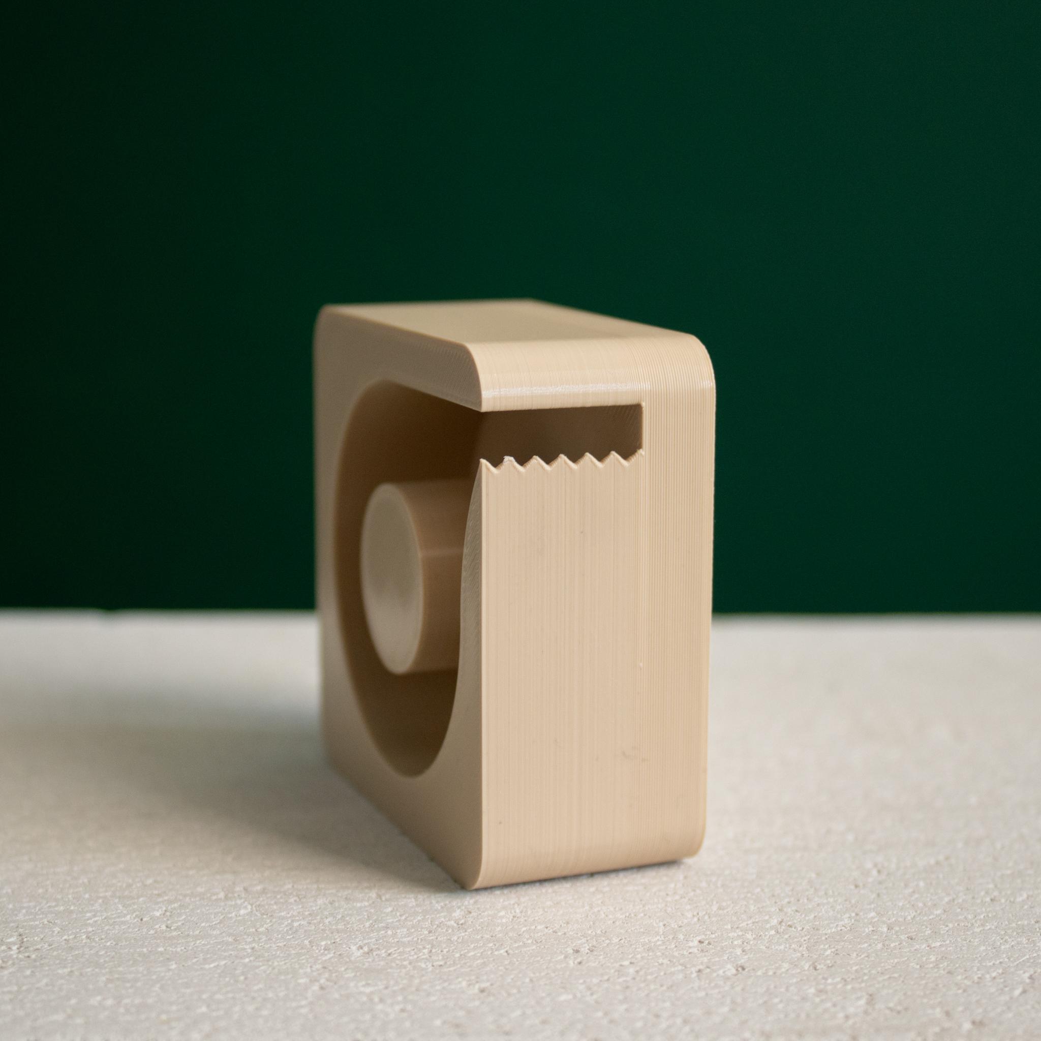  Minimalist Tape Dispenser (desk organizer)  3d model