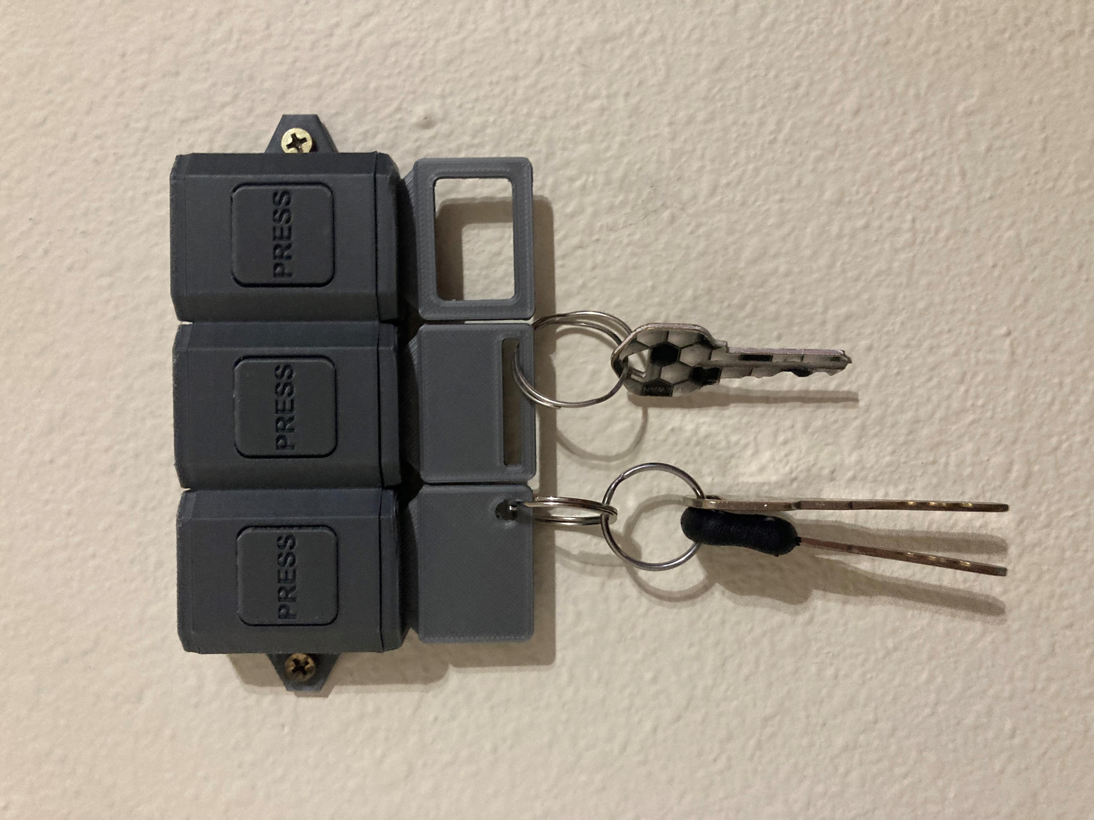 Wall Mount Key Hanger - Great model thx for this.                                                      p.s I was sent by Zack Freedman - 3d model