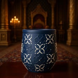 Navarre Vase – Royal Decorative Vase with Elegant Pattern 3d model