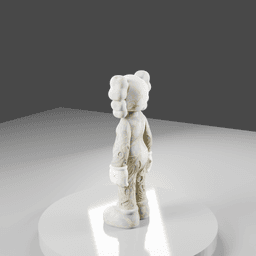 mythical x Kaws 3d model